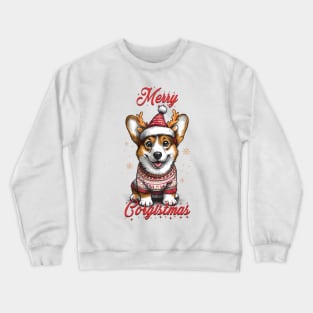 Merry Corgistmas Crewneck Sweatshirt